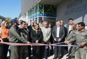 Zamora, Fuentes y Benavente inauguraron el nuevo edificio de la Dirección de Parques y Paseos