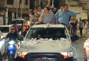 Video: así se vivió la gran caravana del Frente Cívico en La Banda por el triunfo de Llamil Abdala