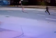 Así corría Facundo Moyano detrás de Candela Arizaga: el video de las cámaras de seguridad