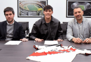 Surgido del Lawn Tennis, Juan Segundo Miretti firmó su primer contrato con River