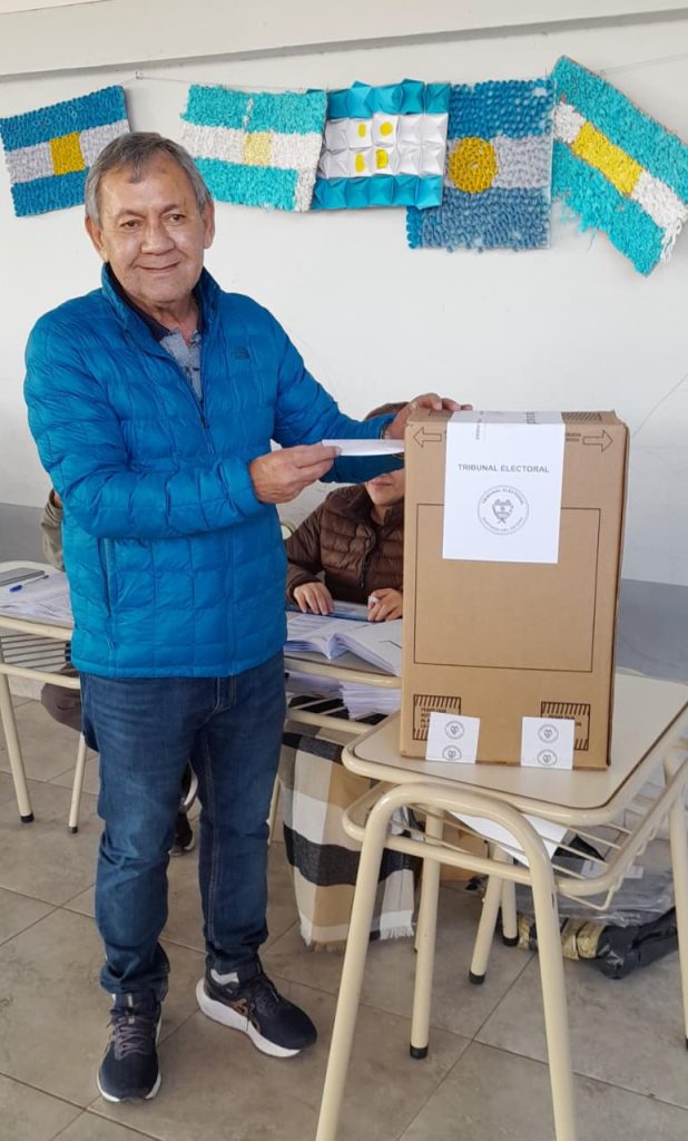 Campo Gallo: el intendente Amado Tomás “Bochi” Chamorro emitió su voto