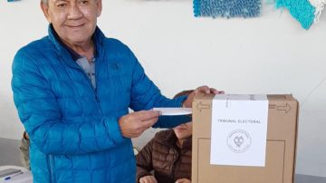 Campo Gallo: el intendente Amado Tomás “Bochi” Chamorro emitió su voto