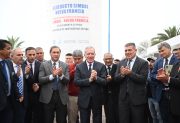 El gobernador Elías Suárez inauguró un acueducto y viviendas sociales en El Simbol y Nueva Francia
