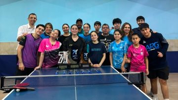 Destacada actuación de Santiago del Estero en el Campeonato Argentino de Tenis de Mesa
