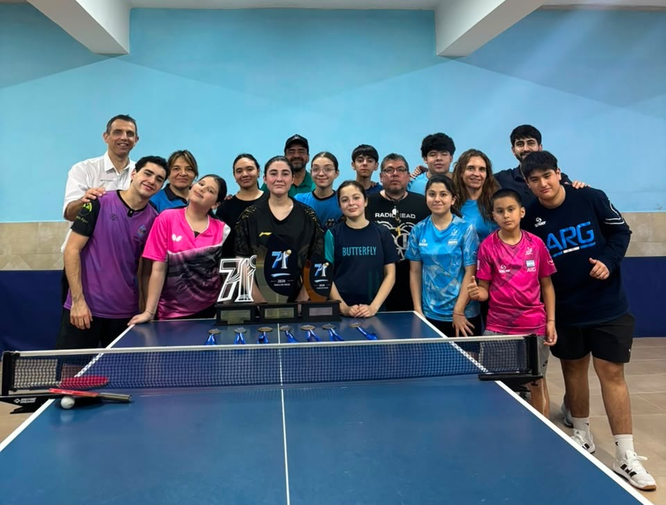 Destacada actuación de Santiago del Estero en el Campeonato Argentino de Tenis de Mesa