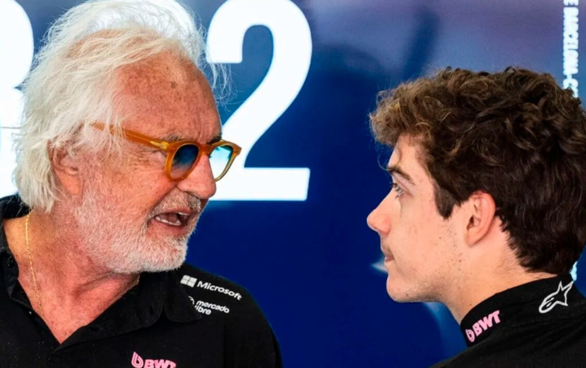 Briatore habló del futuro de Colapinto en Alpine y dejó abierta la incógnita