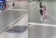 VIDEO| Aparecieron imágenes del momento en que Facundo Moyano logra alcanzar a Candela Arizaga