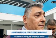 Votó Nediani: “Anhelamos siempre que haya un mejor porcentaje de votantes”