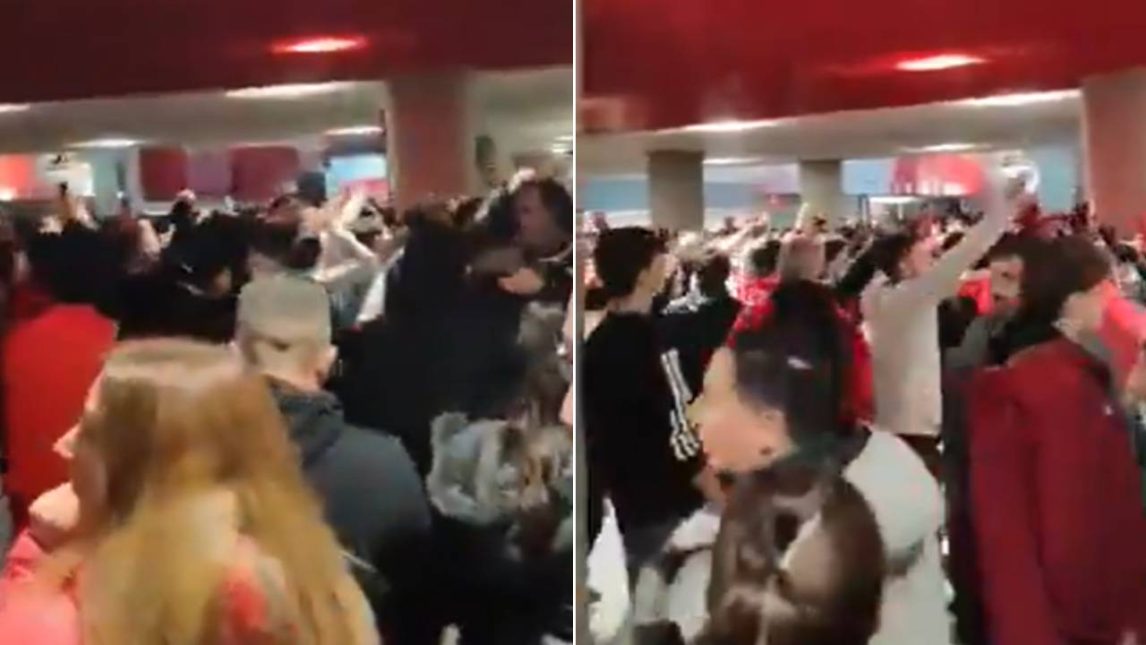 Noche caliente en el Monumental: los hinchas de River piden por Ramón Díaz y “que se vayan todos”