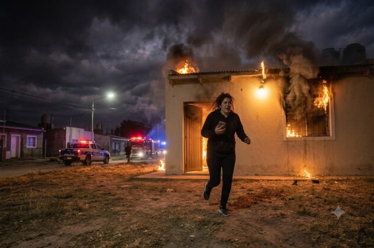 Tintina: fue a buscar a su pareja, no lo encontró y desató un incendio